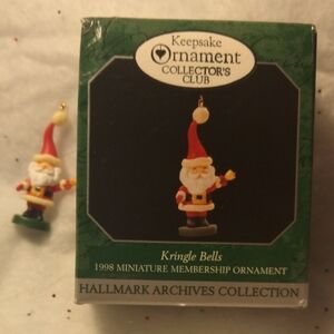 Hallmark Keepsake Kringle Bells Ornament 1998 (SKU 078)